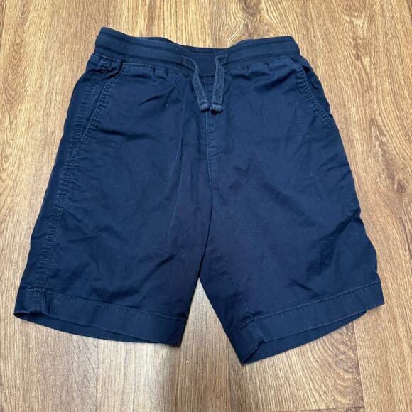 Crewcuts Boys Pull On Navy Blue Shorts Size 8 Medium Casual Elastic Waist - Picture 1 of 6